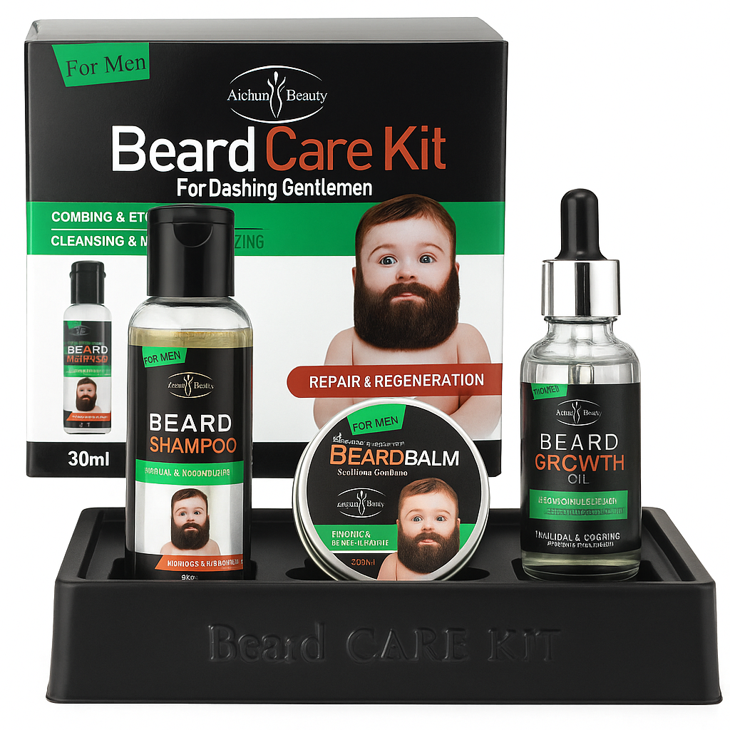 Beard Care - Kit Crecimiento de Barba súper efectivo