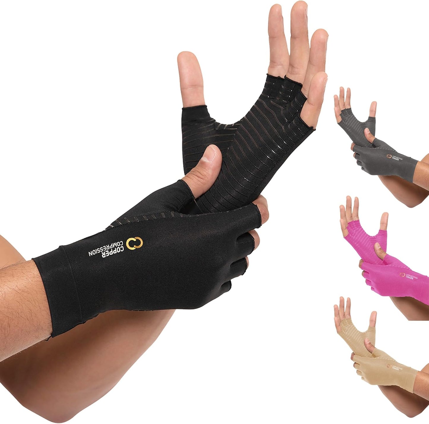 CobreFlex - Guantes de Compresión de Cobre