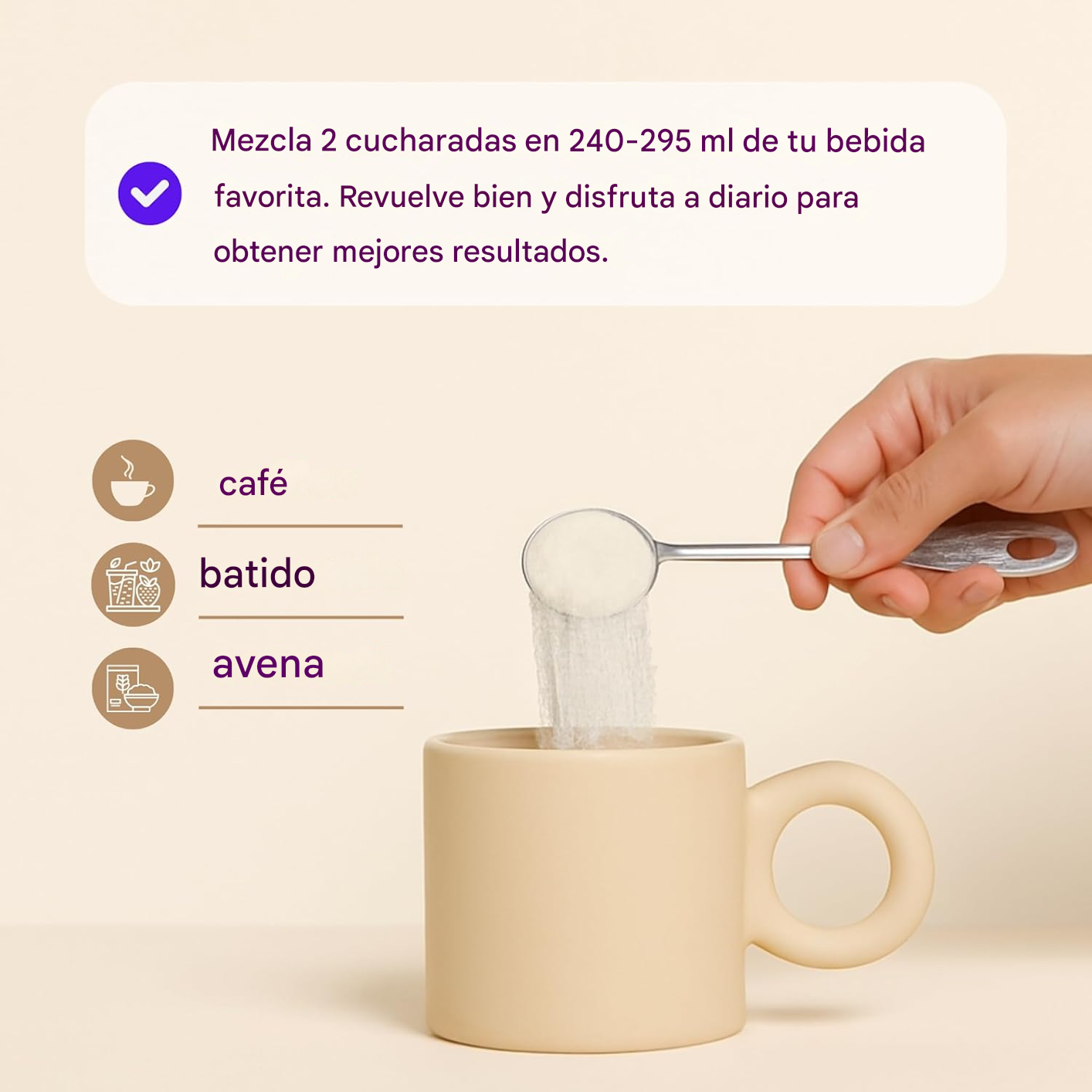 Péptidos de Colágeno - Colágeno hidrolizado de origen natural - Para el cuidado del cabello, la piel, las uñas y las articulaciones