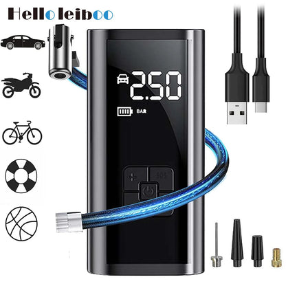 NeumaTech: Inflador De Llantas Portátil Recargable Usb