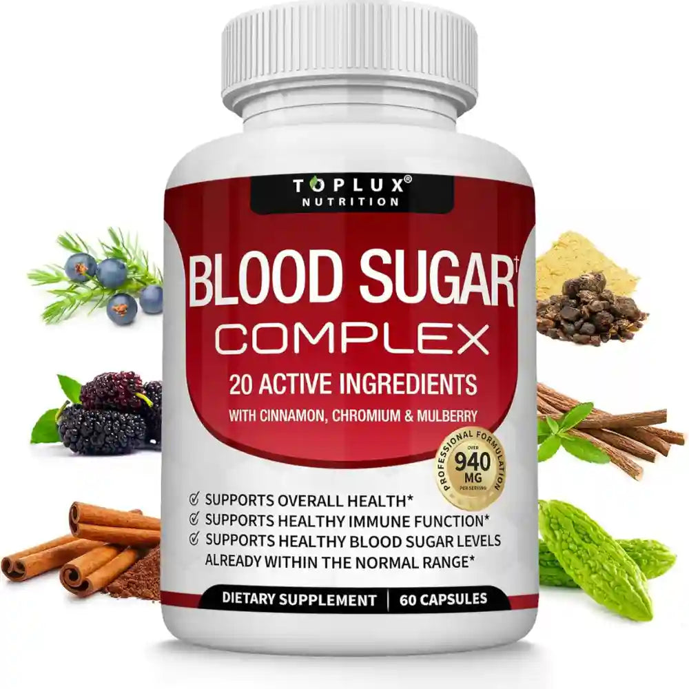 Blood Sugar Complex™ – Apoyo diario para un azúcar en equilibrio, sin complicaciones