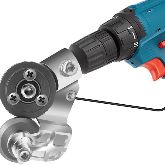 DrillCut Pro™ – Cortá láminas metálicas como un profesional, sin esfuerzo.