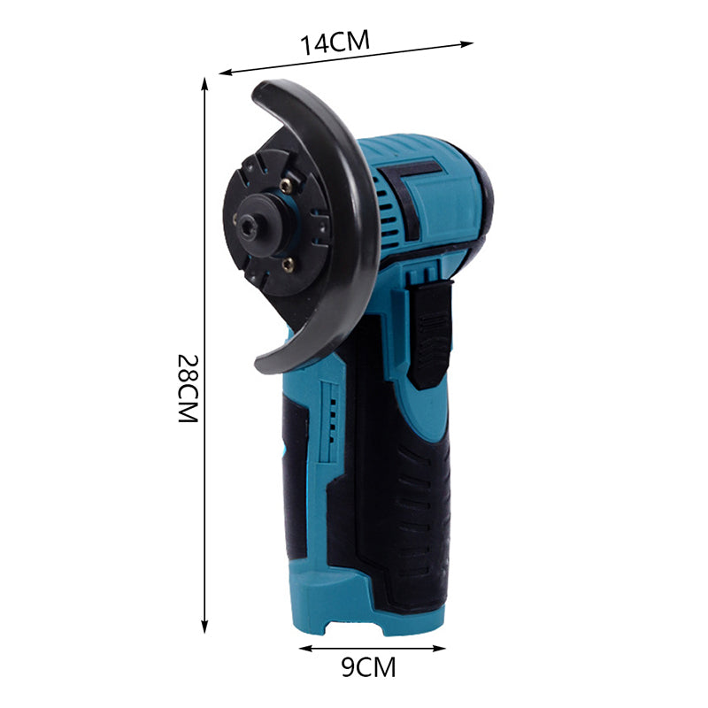 NO ESTÁ EN DROPI Cortech - Mini amoladora angular inalámbrica con 2 Baterias