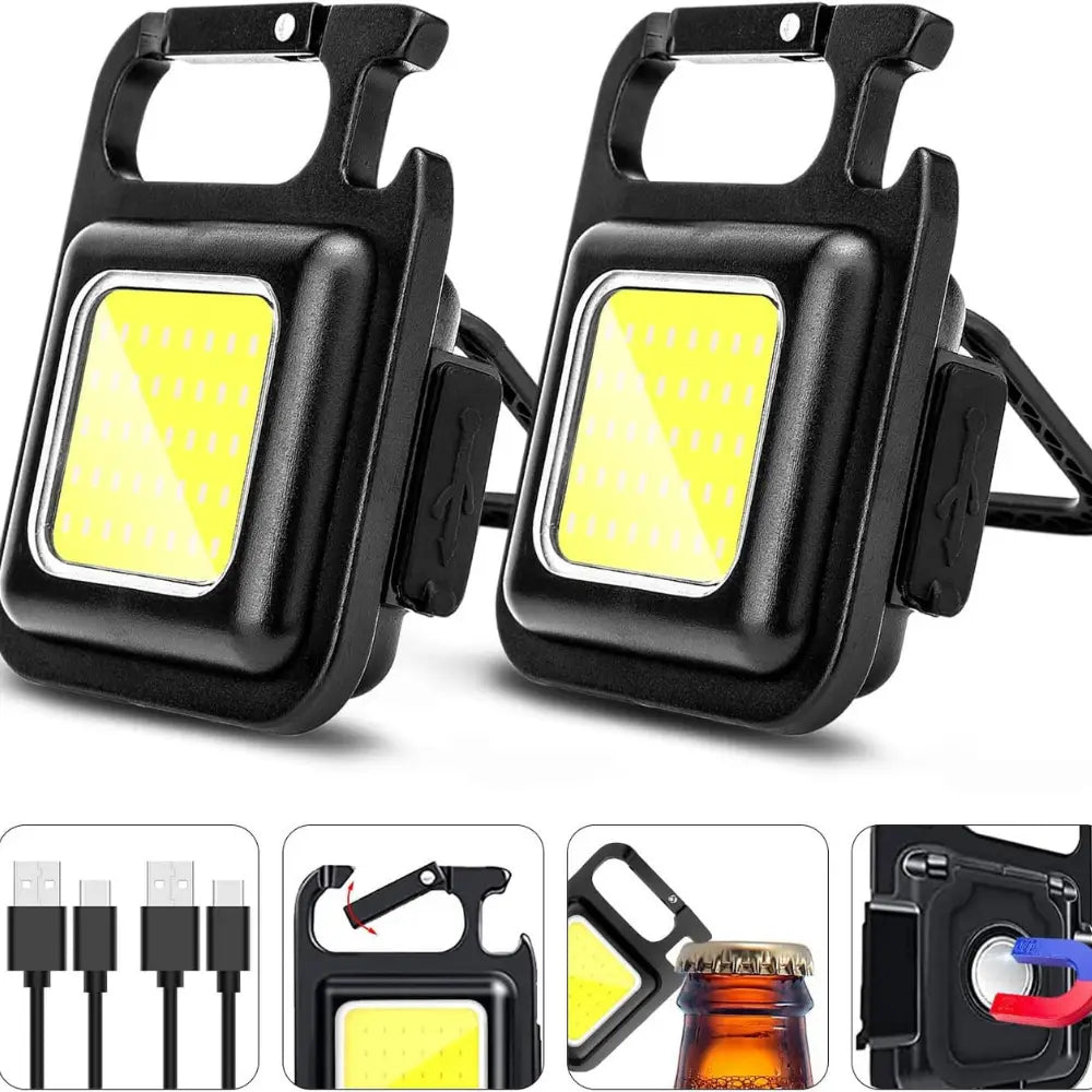 MicroFlash™ – 2 x 1  Las linternas llavero que te salvan en cualquier momento