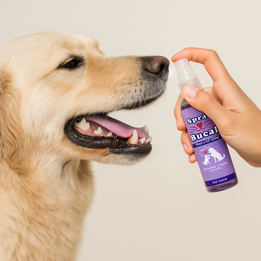 Pet Fresh - Spray bucal anti sarro para perros y gatos
