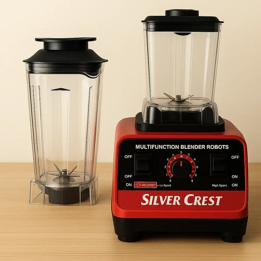 Silver Crest - Licuadora superpotente tecnología Alemana incluye vaso pequeño
