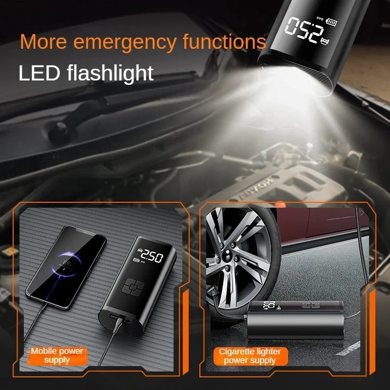 NeumaTech: Inflador De Llantas Portátil Recargable Usb