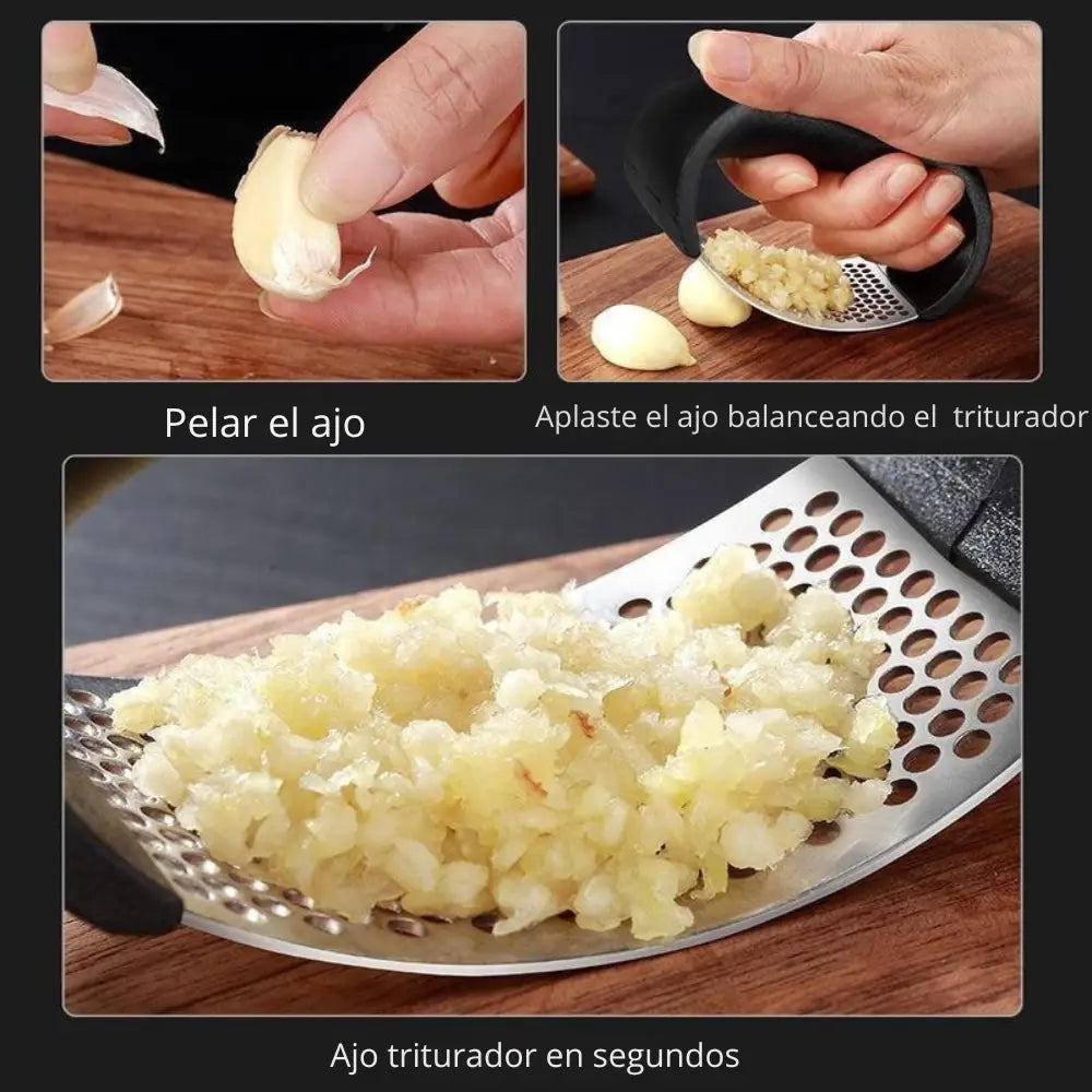 2 x 1 AjoPress™ - Triturador de Ajo Premium, evita olores desagradables en tus manos!