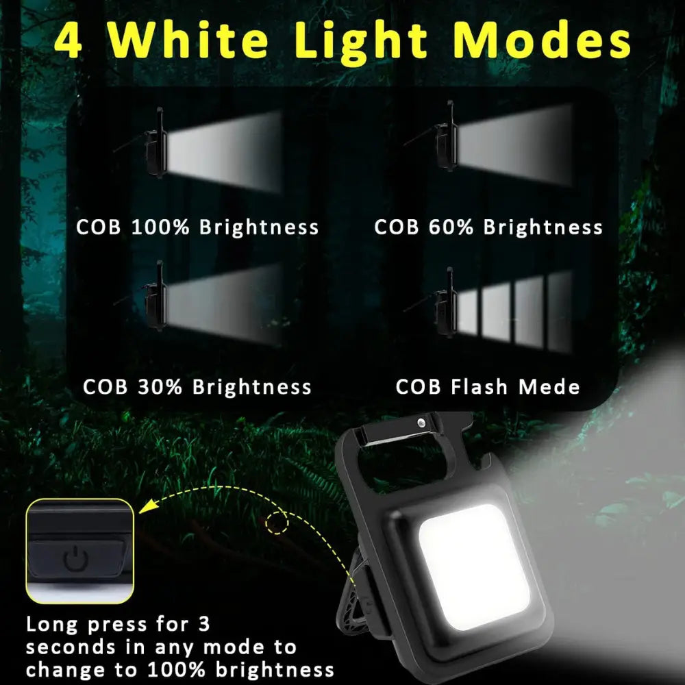 MicroFlash™ – 2 x 1  Las linternas llavero que te salvan en cualquier momento