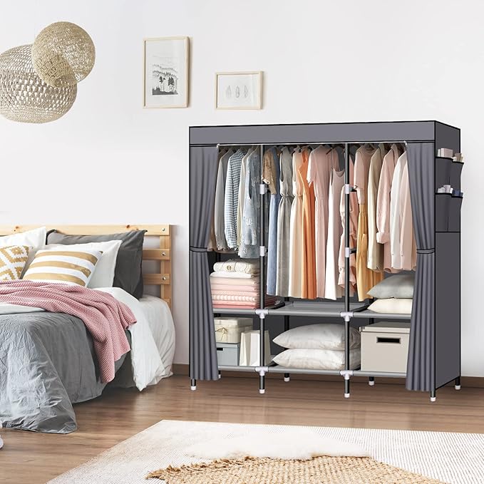Closet Ropero Armable Portátil Tela - Gana espacio sin remodelar!