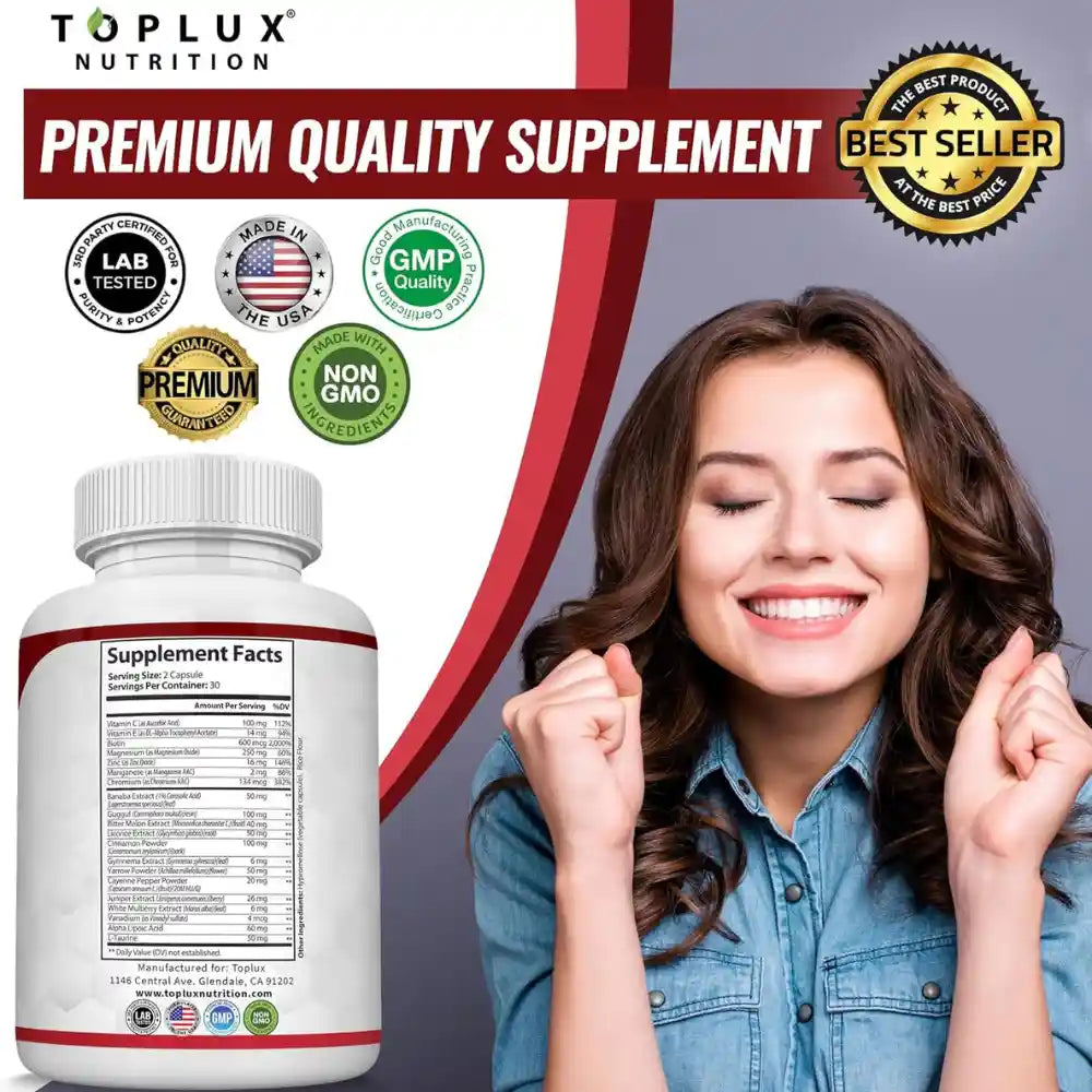Blood Sugar Complex™ – Apoyo diario para un azúcar en equilibrio, sin complicaciones