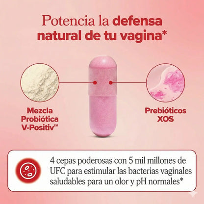 URO Probioticos vaginales, Control del mal olor, y regula el pH íntimo
