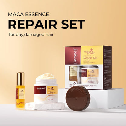 KIT MASCARA Y ACEITE CAPILAR KARSEELL