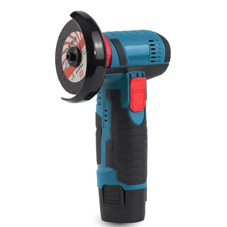 NO ESTÁ EN DROPI Cortech - Mini amoladora angular inalámbrica con 2 Baterias