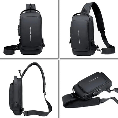 Mochila Antirrobo Impermeable LockBag™ – Seguridad y estilo en cada movimiento