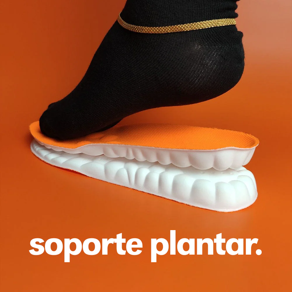 Plantilla ortopedica masaje