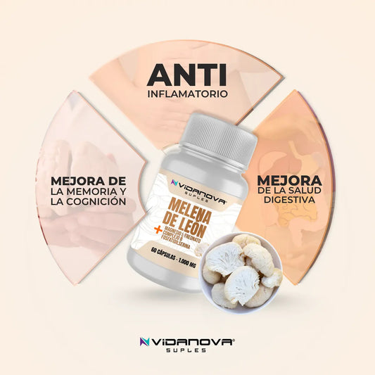 Melena de León Fortificada 1000mg 60 cápsulas